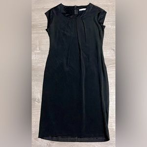 Fabiana Filippi Black Wool Dress Size M